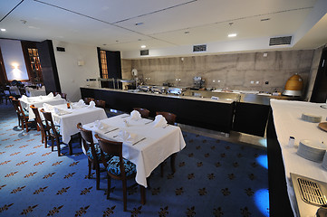 Image showing restaurant table