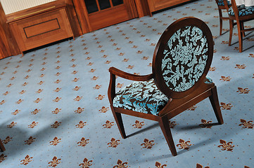 Image showing luxury wooden chair