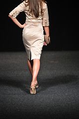 Image showing fashion show woman