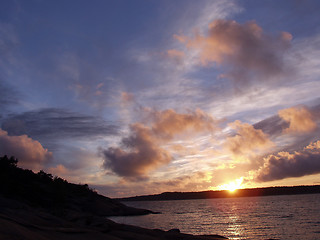 Image showing Sunset