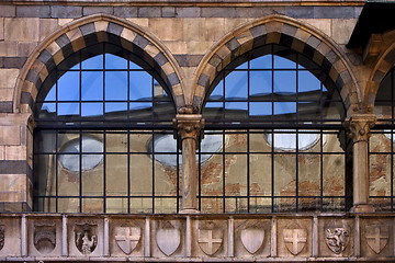 Image showing piazza dei mercanti milano