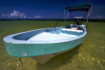 Image showing sian kaan in mexico and blue lagoon