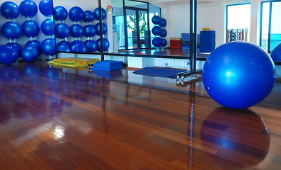 Image showing fitness studio