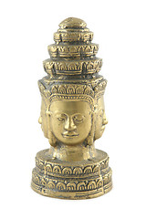 Image showing Gold statue from Cambodia