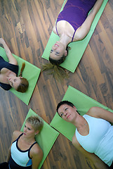 Image showing women in a fitness center