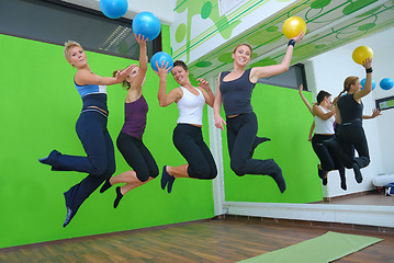Image showing happy fitness