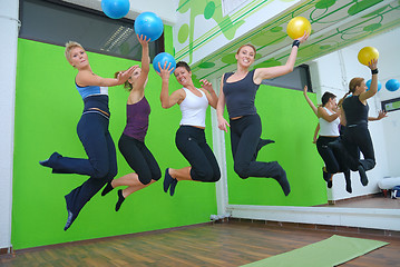 Image showing happy fitness