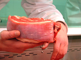Image showing butcher