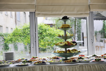 Image showing catering food