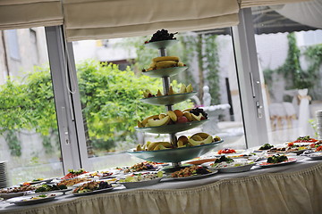 Image showing catering food