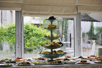 Image showing catering food