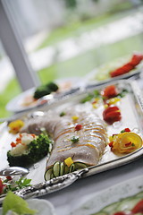 Image showing catering food