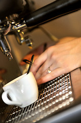 Image showing Fresh coffee