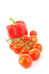 Image showing tomato and paprika