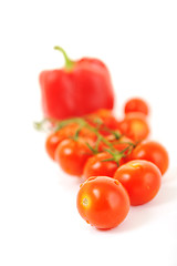 Image showing tomato and paprika