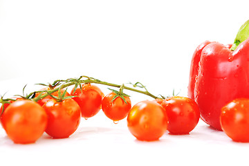 Image showing tomato and paprika