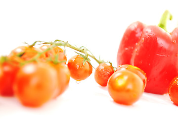 Image showing tomato and paprika