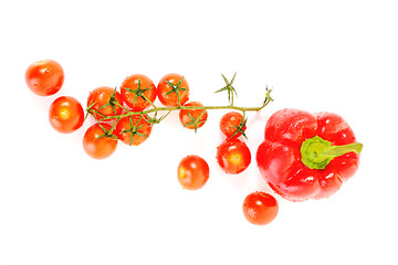 Image showing tomato isolated 