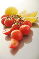 Image showing tomato and lemon