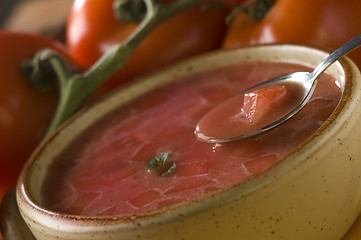 Image showing soup