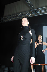 Image showing woman fashion show