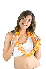 Image showing Tropical girl