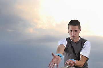 Image showing young break dancer 