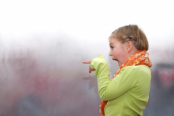 Image showing happy little girl