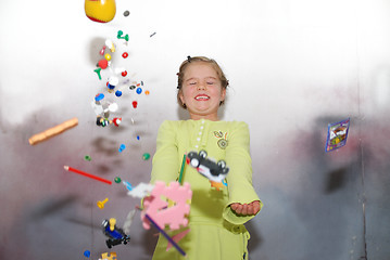 Image showing happy little girl