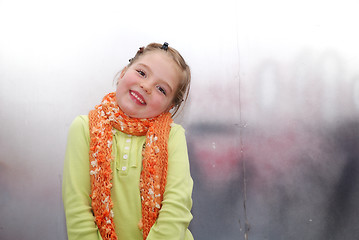 Image showing happy little girl