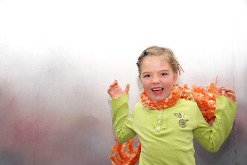 Image showing happy little girl