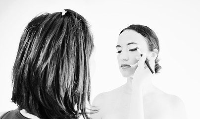 Image showing makeup treatment