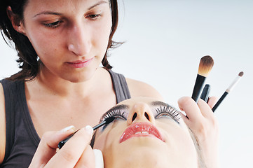 Image showing makeup treatment