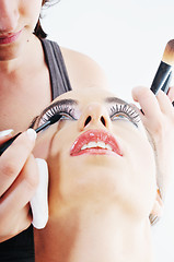 Image showing makeup treatment