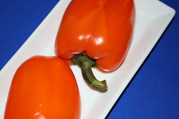 Image showing Orange paprika