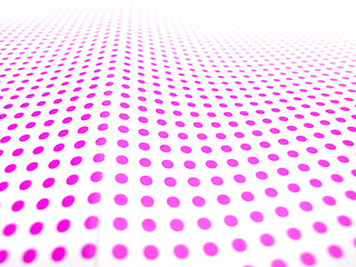 Image showing pink dotted background