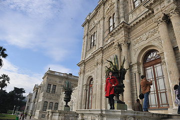 Image showing woman visit ancient istambul in turkey