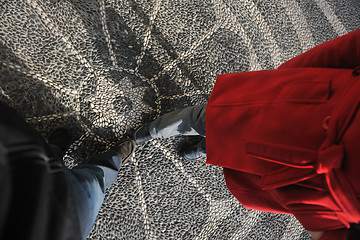 Image showing woman visit ancient istambul in turkey