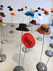 Image showing lady hat fashion