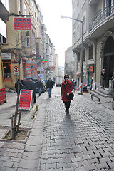 Image showing woman visit ancient istambul in turkey