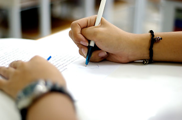 Image showing Pen Writting
