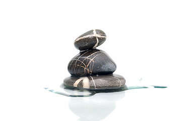 Image showing .wet zen stones