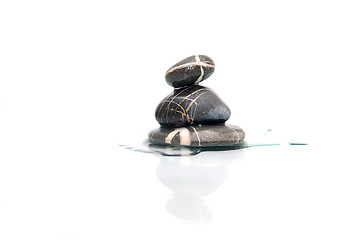 Image showing .wet zen stones