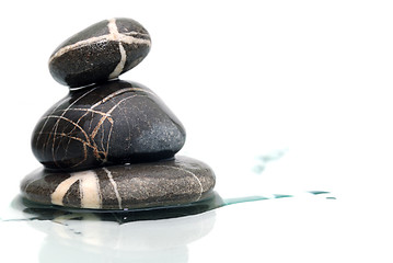 Image showing .wet zen stones