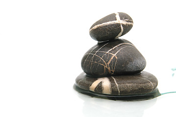 Image showing .wet zen stones