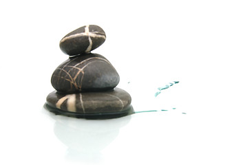 Image showing .wet zen stones