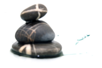 Image showing .wet zen stones