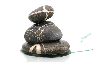Image showing .wet zen stones