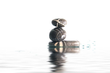 Image showing .wet zen stones