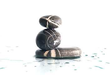 Image showing .wet zen stones